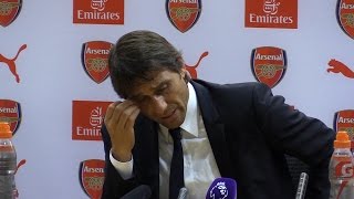 Arsenal 3-0 Chelsea - Antonio Conte Full Post Match Press Conference