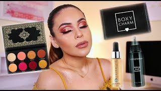 NOVEMBER BOXYCHARM 2018 GOAL DIGGER / EASY GLITTER CUT CREASE | JuicyJas