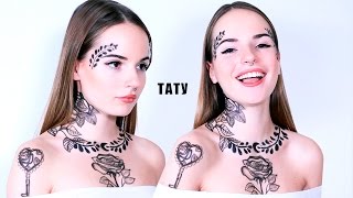 СДЕЛАЛА СЕБЕ ТАТУ И ПИРСИНГ || с Леной Шейдлиной