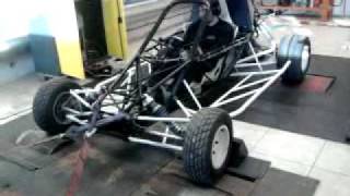 passage au banc kart cross