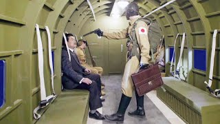 日軍高官坐飛機護送機密文件，殊不知國軍特工早已潛入，在飛機上安裝了定時炸彈！ ️ 抗日