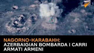 Nagorno Karabakh, l'Azerbaigian bombarda i carri armati armeni