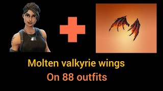 Before you buy" Molten Valkyrie wings on 88 outfits (SHOWCASE MOLTEN VALKYRIE WINGS)