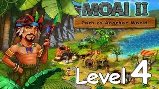 Moai 2 - Path to Another World Walktrough Level 4 (Goldtime)