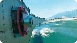 УЗКАЯ РАМПА НАД ОКЕАНОМ! (GTA 5 ONLINE ГОНКИ)