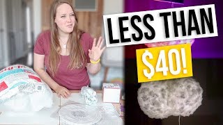 DIY Cloud Lamp | Make One With Me!