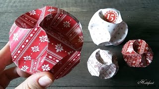Hattifant - Christmas PATTERNS Triskele Paper Globe: TUTORIAL