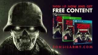 Sniper Elite Zombie Army Gameplay Trailer PS4 Xbox One Hitler