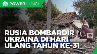 Rusia Bombardir Stasiun Kereta Ukraina di Hari Ulang Tahun Ke-31