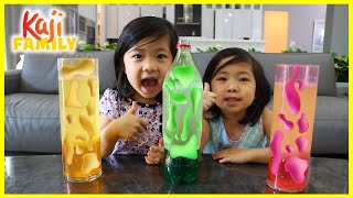 Easy DIY Homemade Lava Lamp Science Experiment for kids!!!