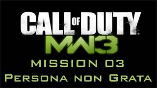 Call of Duty: Modern Warfare 3 - Mission 03 - Persona non Grata