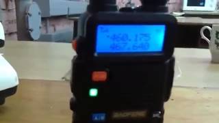 Радиоперехват полицейской частоты Радиостанция Baofeng UV 5R