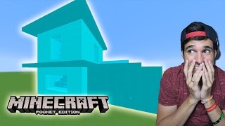 MI CASA MODERNA EN MINECRAFT PE | Minecraft Pocket Edition | Episodio 7