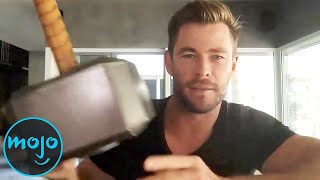 Top 10 Times Actors STOLE MCU Props