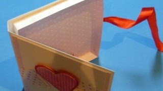 Скрапбукинг: Открытка  к 14 февраля