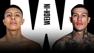 JAIME MUNGUÍA vs. GABRIEL ROSADO WEIGH-IN LIVESTREAM