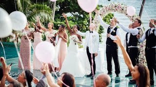 Naomi and Jase destination wedding Conrad Koh Samui, Thailand