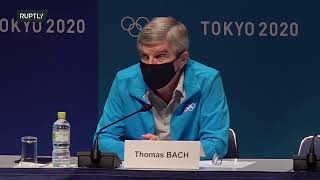 IOC President Bach gives final Olympic press conference in Tokyo