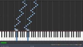 Hanon Exercise 32 at 60BPM in Sythesia