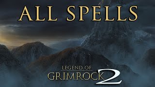 Legend Of Grimrock 2 - All Spells