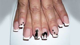 Маникюр с кошками / Manicure with cats