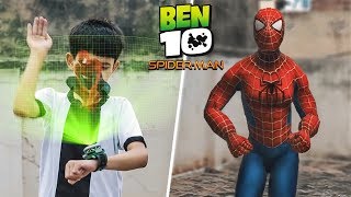 Ben 10 Transforming into Spiderman | A Short film VFX Test
