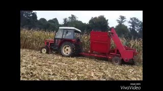 Sip Tornado 40 & Zetor 7711 berba kukuruza 2015