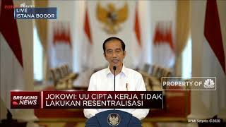 Banyak Disinformasi, Ini Klarifikasi Jokowi Tentang UU Ciptaker
