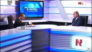 Renato Usatîi este invitatul lui Gheorghe Gonța la emisiunea Puterea A Patra, la N4.