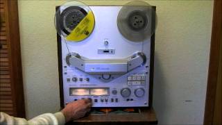 Akai GX-646 Tape Deck Operation