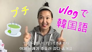 【#11韓国語】vlogでプチ韓国語ㅣ韓国語会話ㅣ宅急便ㅣ荷造りㅣ韓国人がよく使う韓国語
