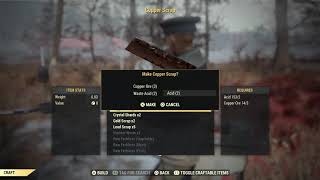What do you do with Ore in Fallout 76