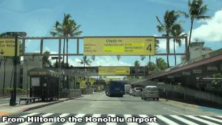 From Hilton to the Honolulu Airport