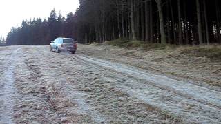 Škoda Octavia 1.9TDI, 4x4 climbing on the ski hill = HALDEX KO