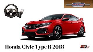 City Car Driving - Honda Civic Type R - обзор, тест-драйв за рулем Logitech G27