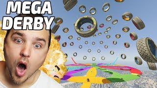 VERRÜCKTES AUTO WRESTLING über der Stadt (GTA 5 Online Sky Derby)