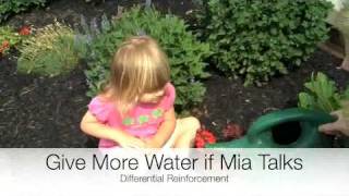 Verbal Behavior Approach: Mia's Journey Clip 4: Progress in 3 weeks!