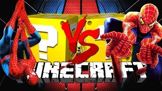 Minecraft: SPIDERMAN LUCKY BLOCK CHALLENGE | DEATH RUN CHALLENGE!!