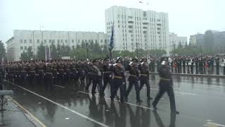 Праздничный парад к 75-летию Победы в Хабаровске