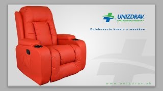 Polohovacie kreslo s masážou - VIDEOMANUÁL