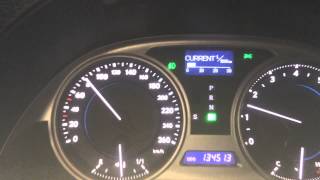 Расход топлива Lexus is 250