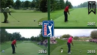 Tiger Woods Golf Swing Compilation from 1993 - 2017