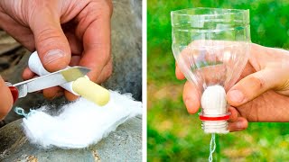 Useful camping hacks not only for girls!