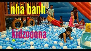Khám Phá Nhà Banh Khổng Lồ Tại kidzooona