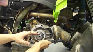 Arctic Cat wet clutch delete install in HD