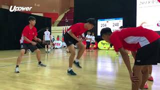 20180729 UPOWER 【跳繩世界賽】男子組 HK01 交互繩速度接力跳以684下打破世界紀錄