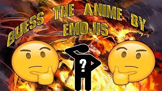 Guess The Anime By Emojis Quiz