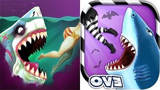 HUNGRY SHARK WORLD vs HUNGRY SHARK EVOLUTION