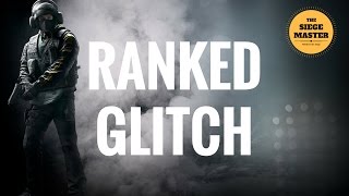 Rainbow Six Siege: NEVER LOSE RANKED MATCH GLITCH (2017)