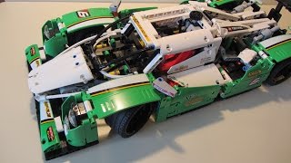 Лего Техник Гоночный автомобиль 42039 - Больше стола.